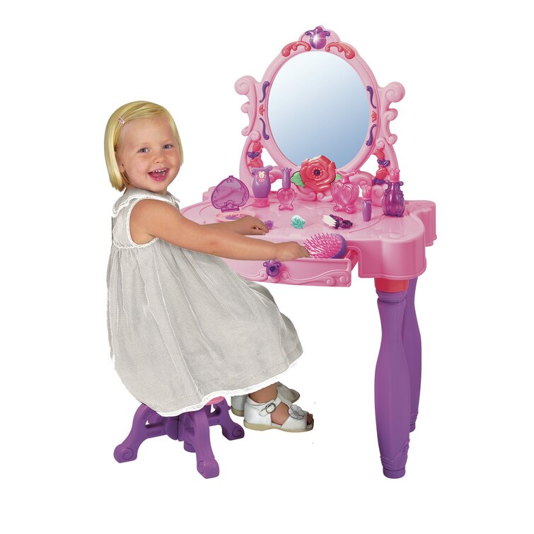 Princess dressing cheap table mirror